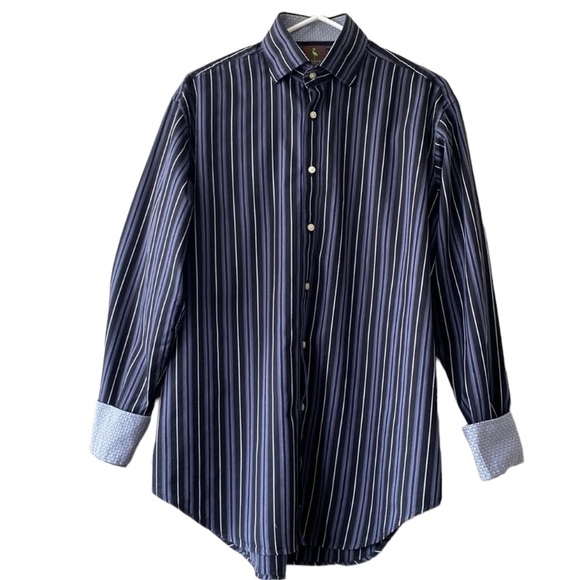 Tailorbyrd 100% Cotton Button Down Shirt - Picture 1 of 11